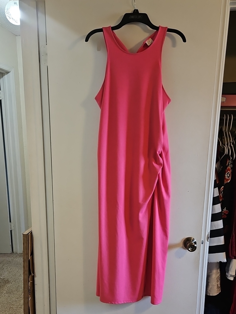 a new day Bright Pink Sleeveless Maxi Dress